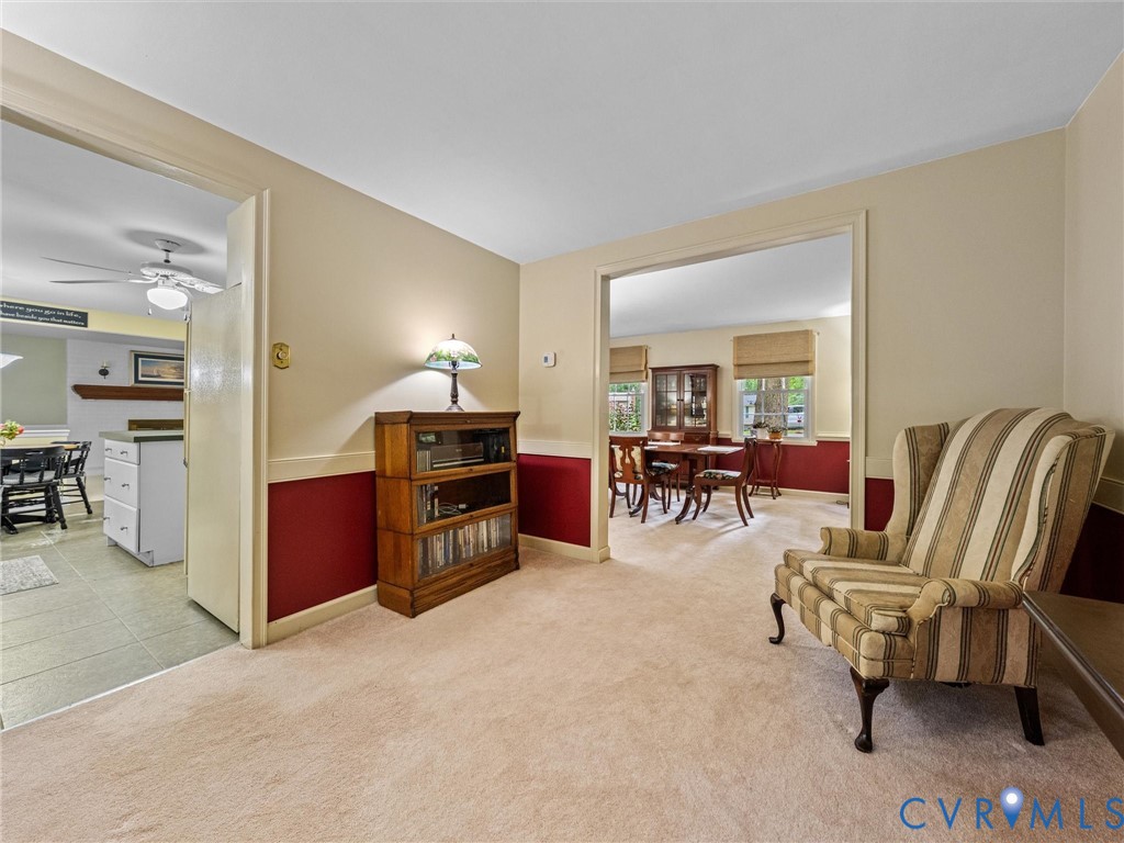 112 Chasnell Road North Chesterfield, VA 23236 - Photo 19 of 49 Neutral-toned wall paint with a contrasting lower