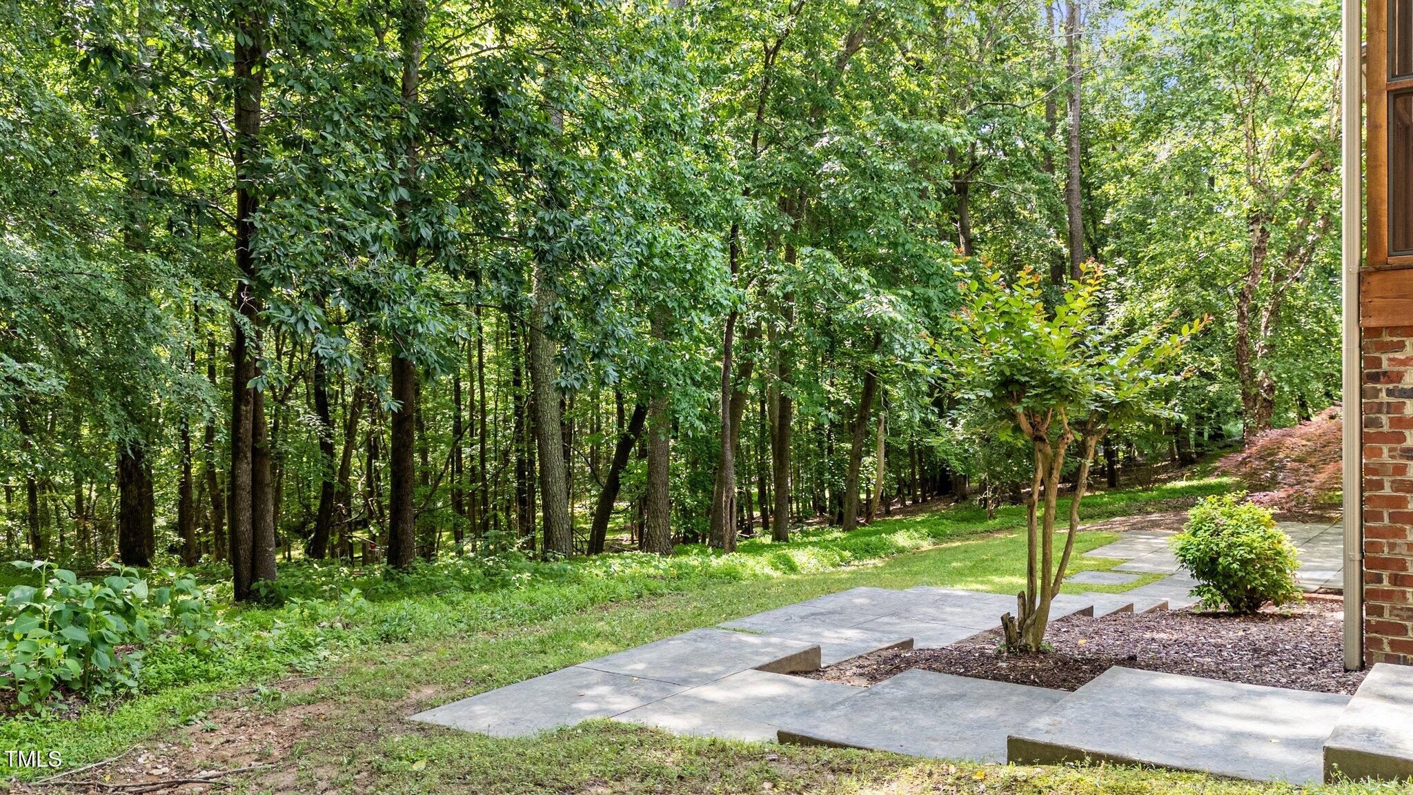 12504 Bayleaf Church Road Raleigh, NC 27614 - Photo 58 of 73 a view of a park with large trees