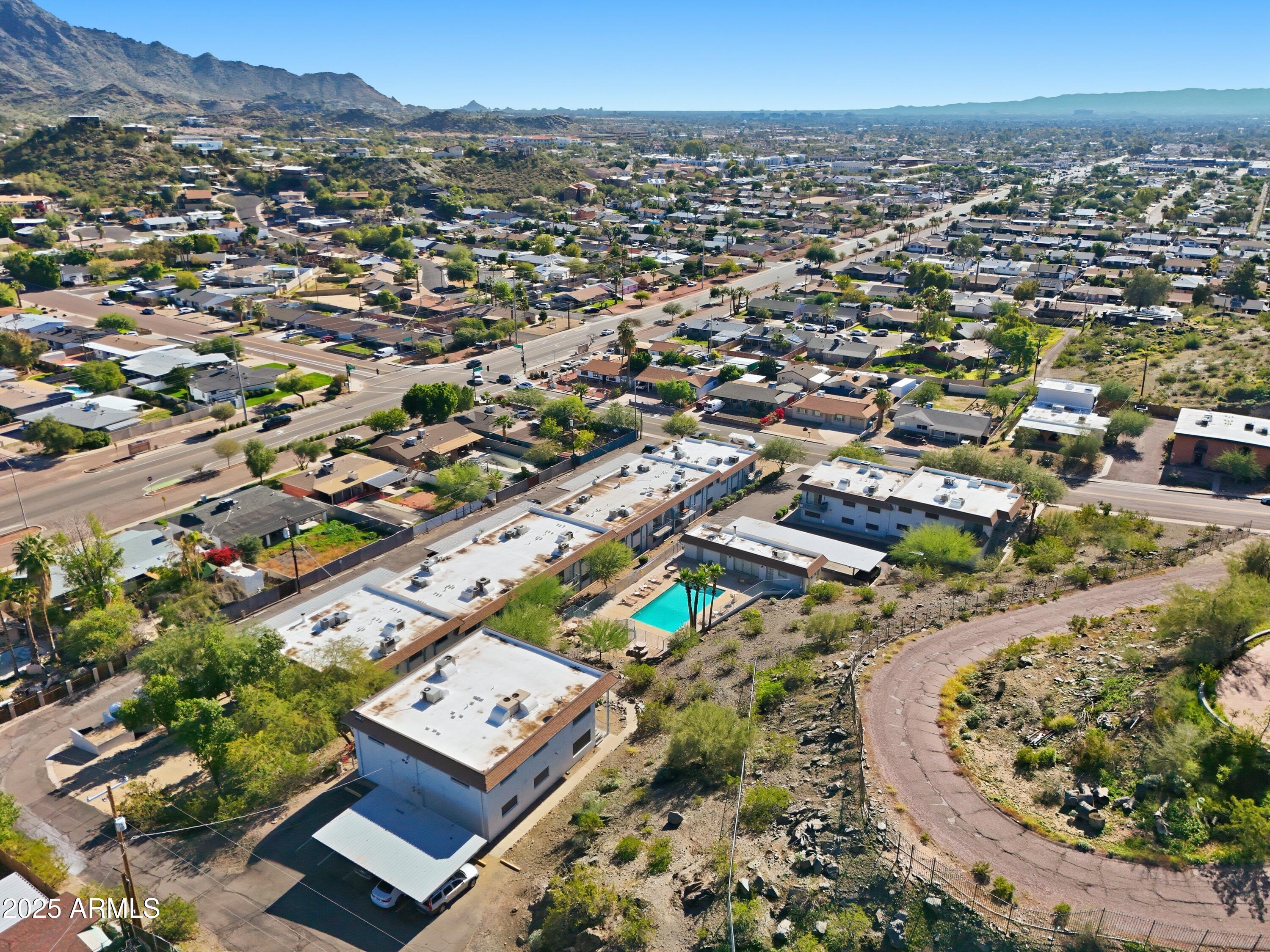 1130 East Butler Drive, Unit A1 Phoenix, AZ 85020 - Photo 22 of 31 an aerial view of a city