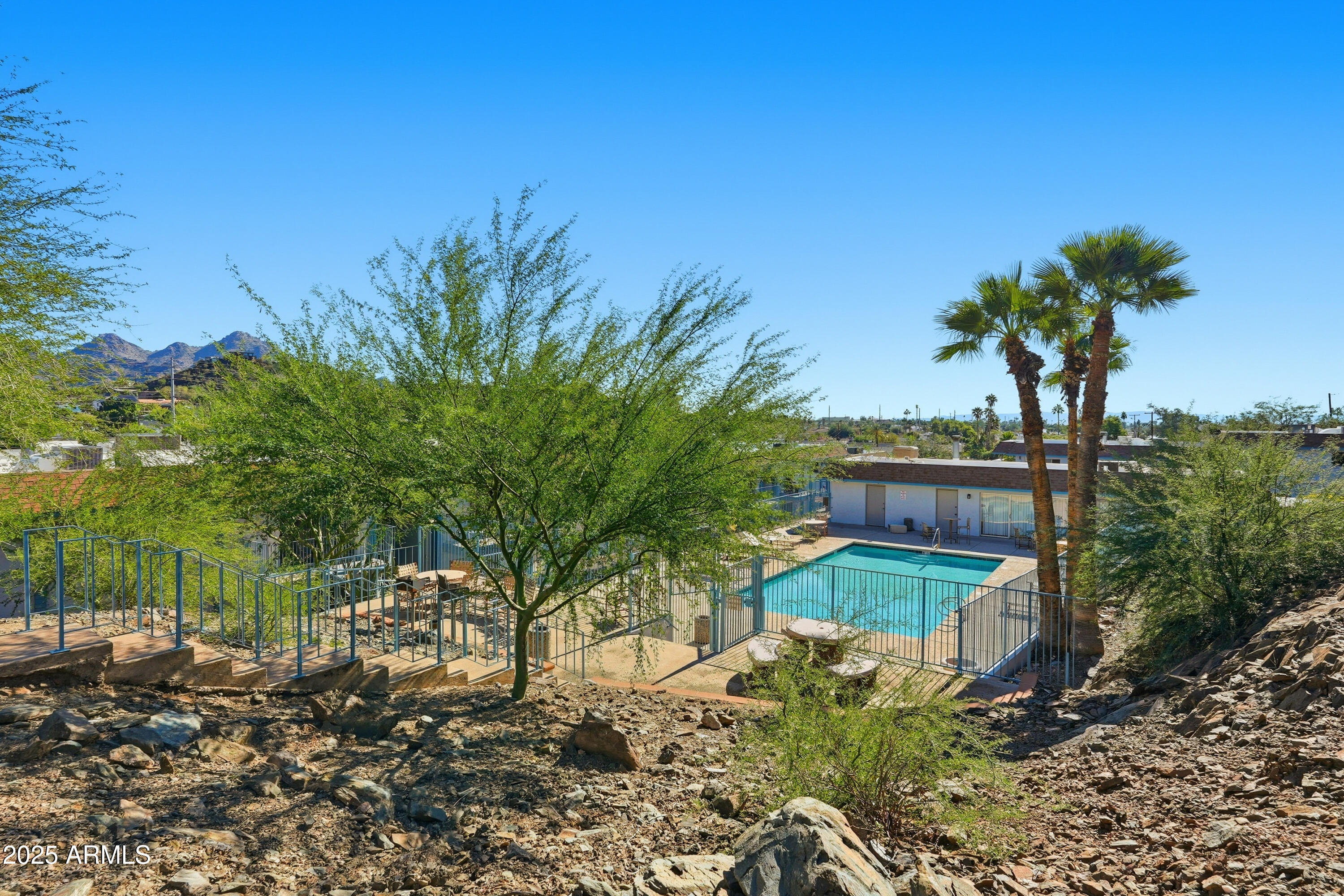 1130 East Butler Drive, Unit A1 Phoenix, AZ 85020 - Photo 30 of 31 a view of a garden with a tree