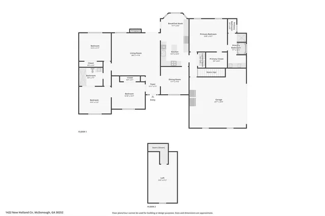 $419,000 | 1422 New Holland Circle, McDonough, GA 30252