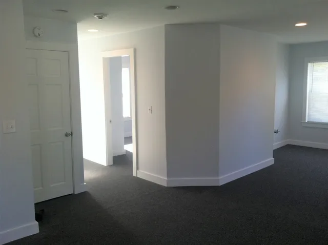 a view of empty room