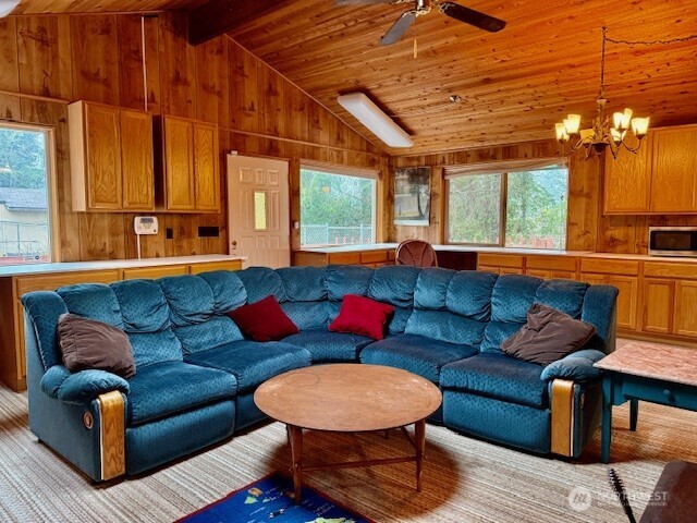 2002 200th Lane Ocean Park, WA 98640 - Photo 8 of 22 a living room with furniture and a large window