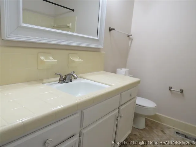 a bathroom with a sink and a toilet