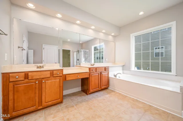 an empty room with an entryway