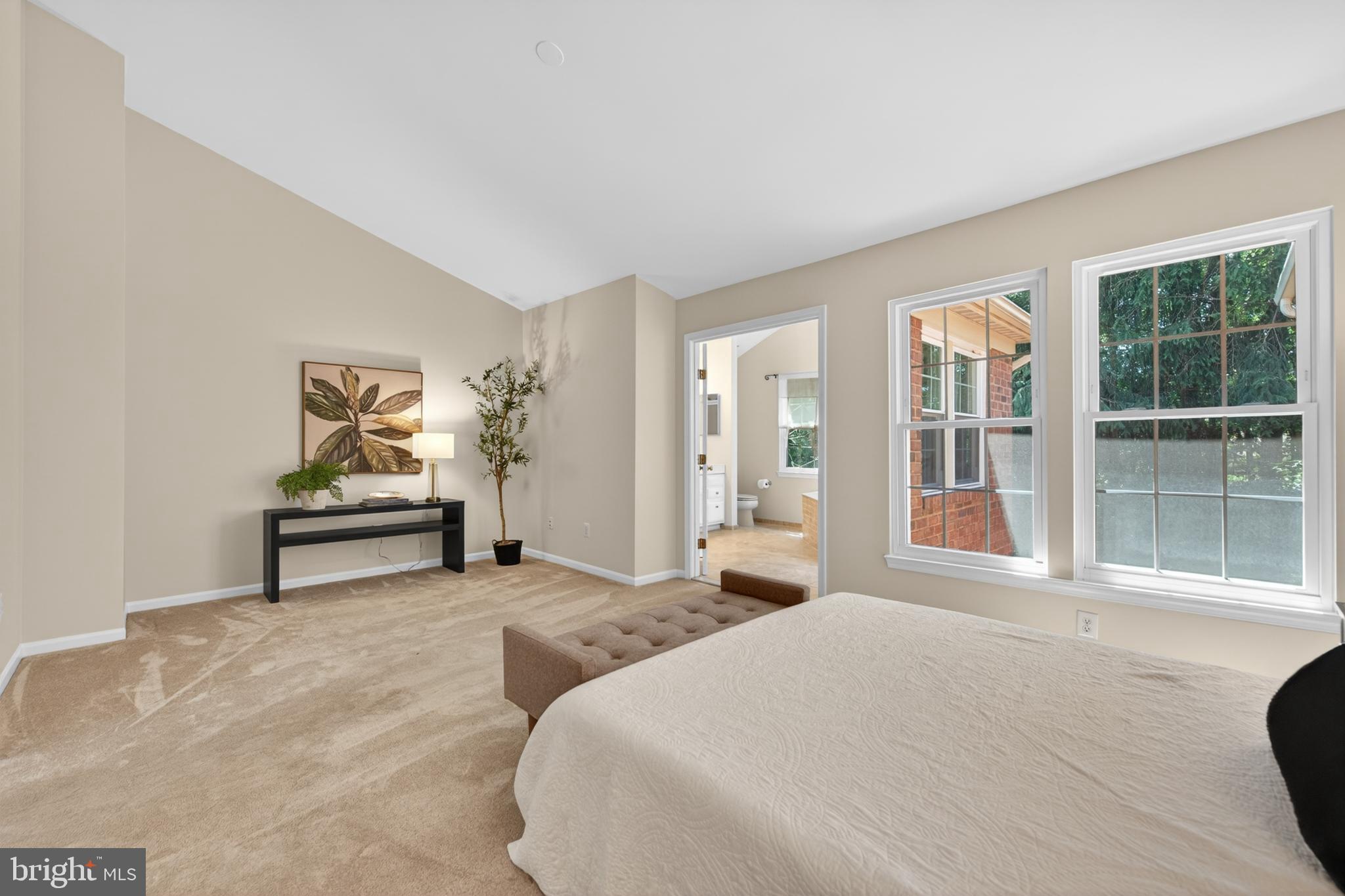 1409 Park Garden Lane Reston, VA 20194 - Photo 21 of 41 a bedroom with a bed and a large window