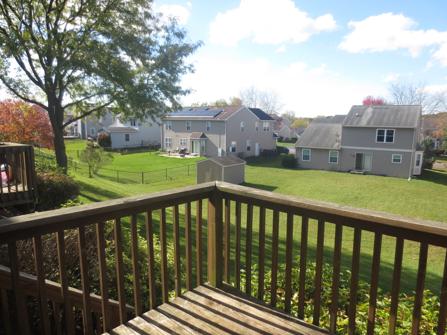 1049 Horizon Ridge Lake In The Hills, IL 60156 - Photo 2 of 5 a view of a street from a balcony