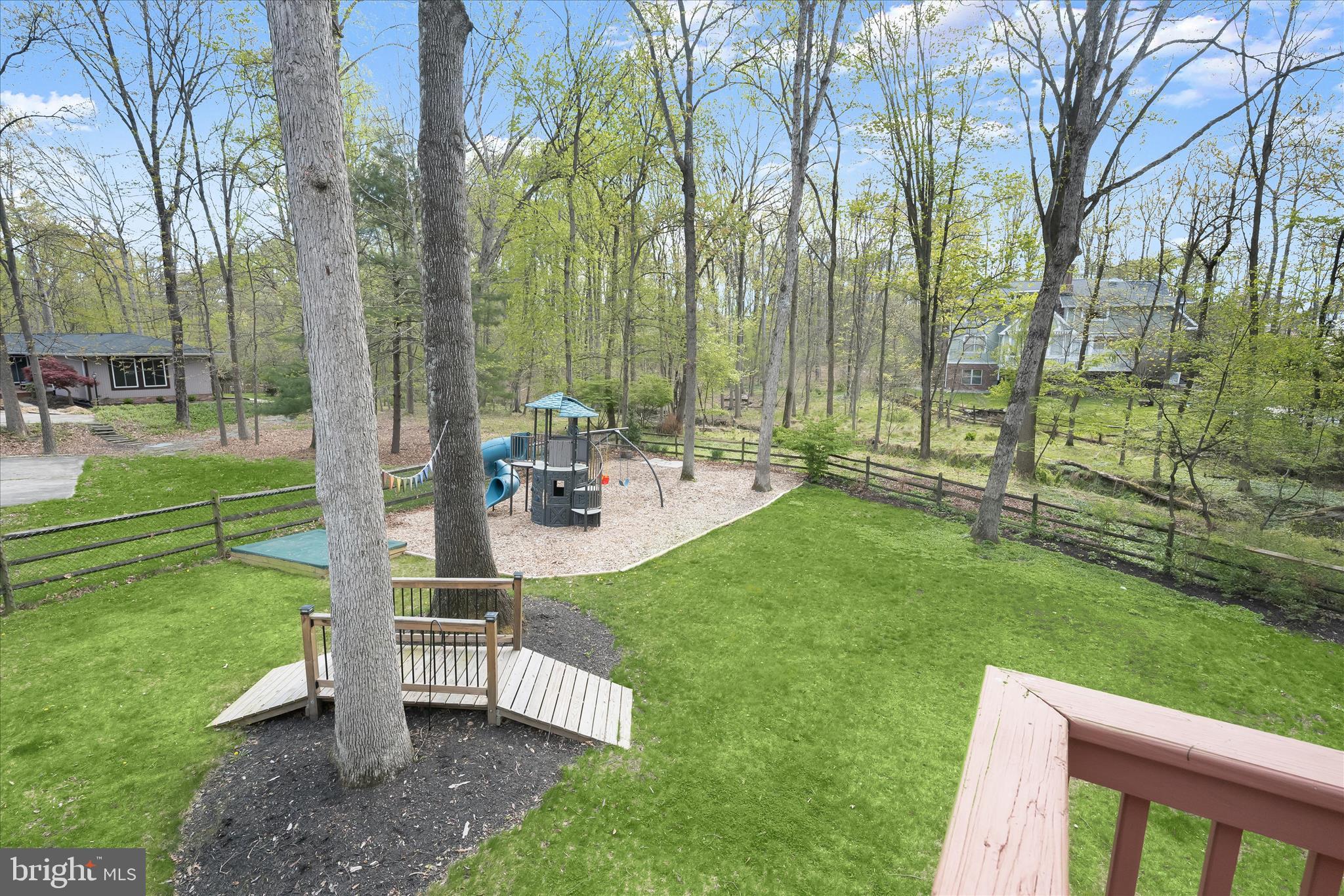 10428 Schoolmaster Place Columbia, MD 21044 - Photo 54 of 69 Fenced Backyard