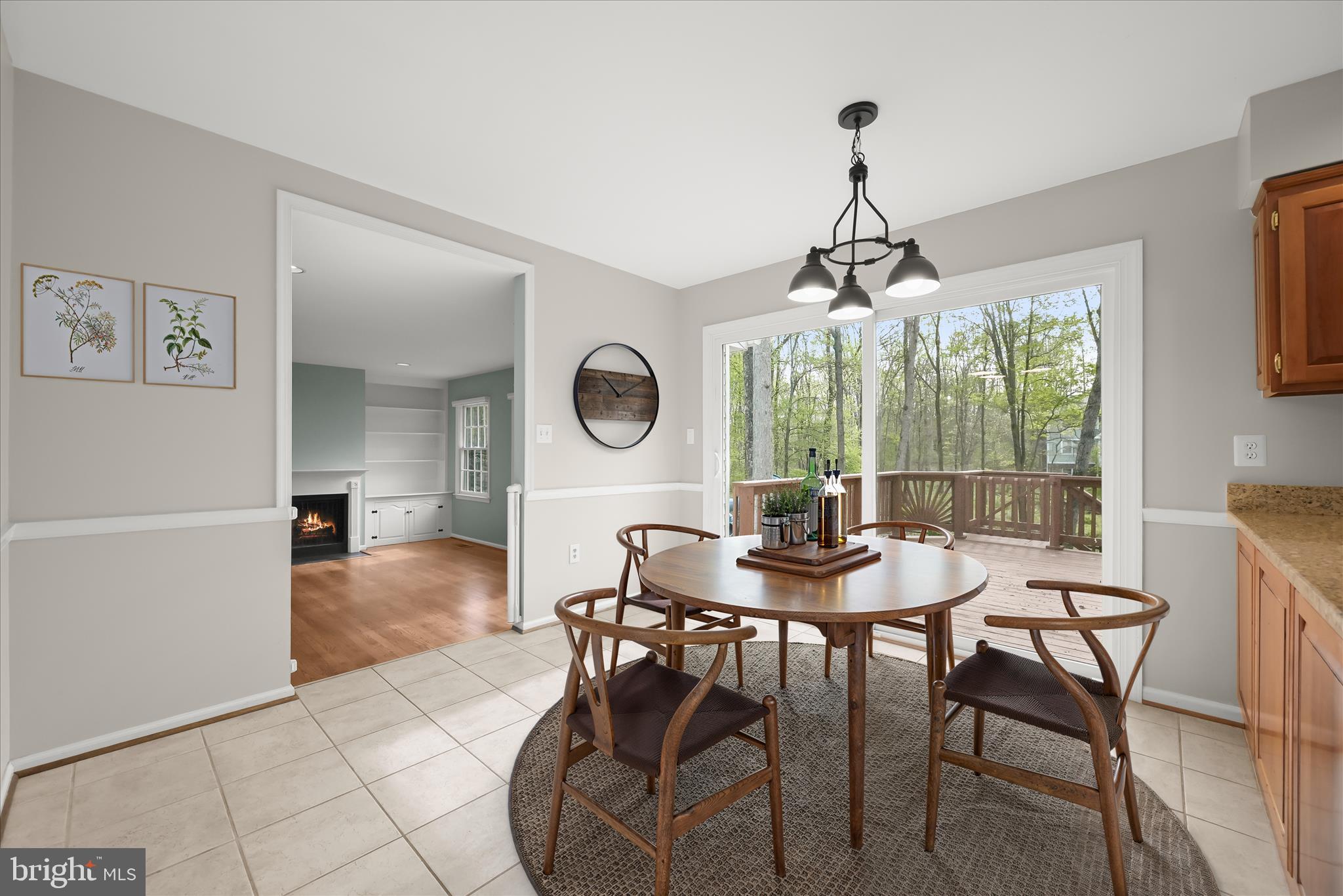 10428 Schoolmaster Place Columbia, MD 21044 - Photo 6 of 69 a view of a dining room with furniture window and outside view