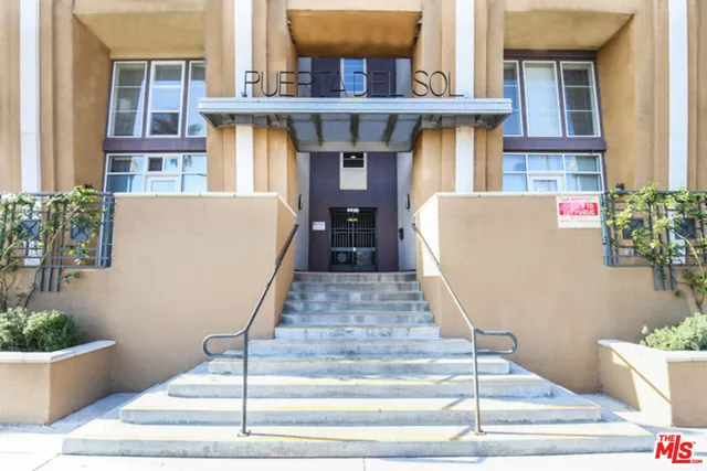a front view of a house with entryway