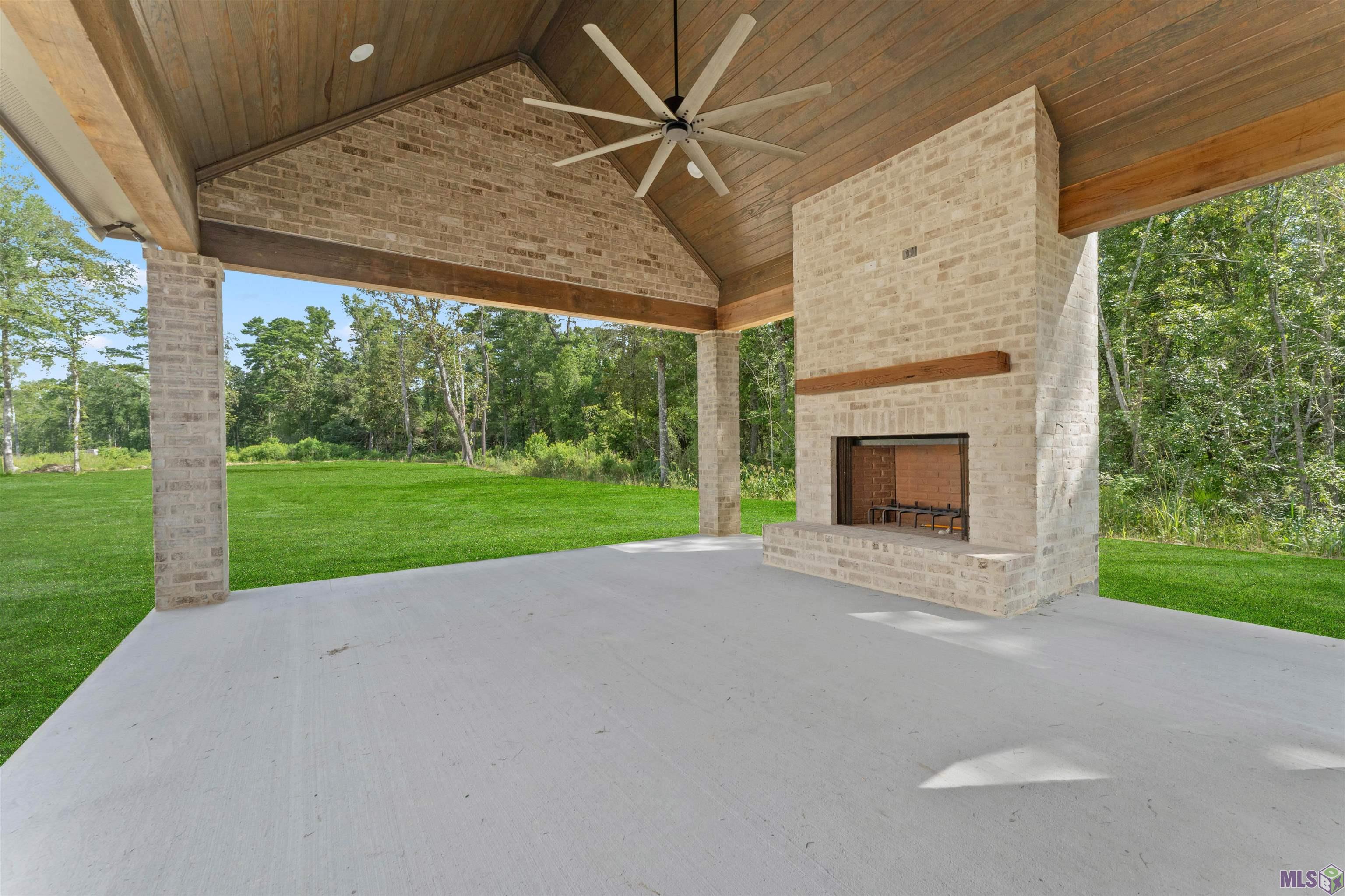 9189 Hillon Hood Road Denham Springs, LA 70726 - Photo 35 of 41 Fabulous Outdoor Living Space looking over your 1.41 ACRES !