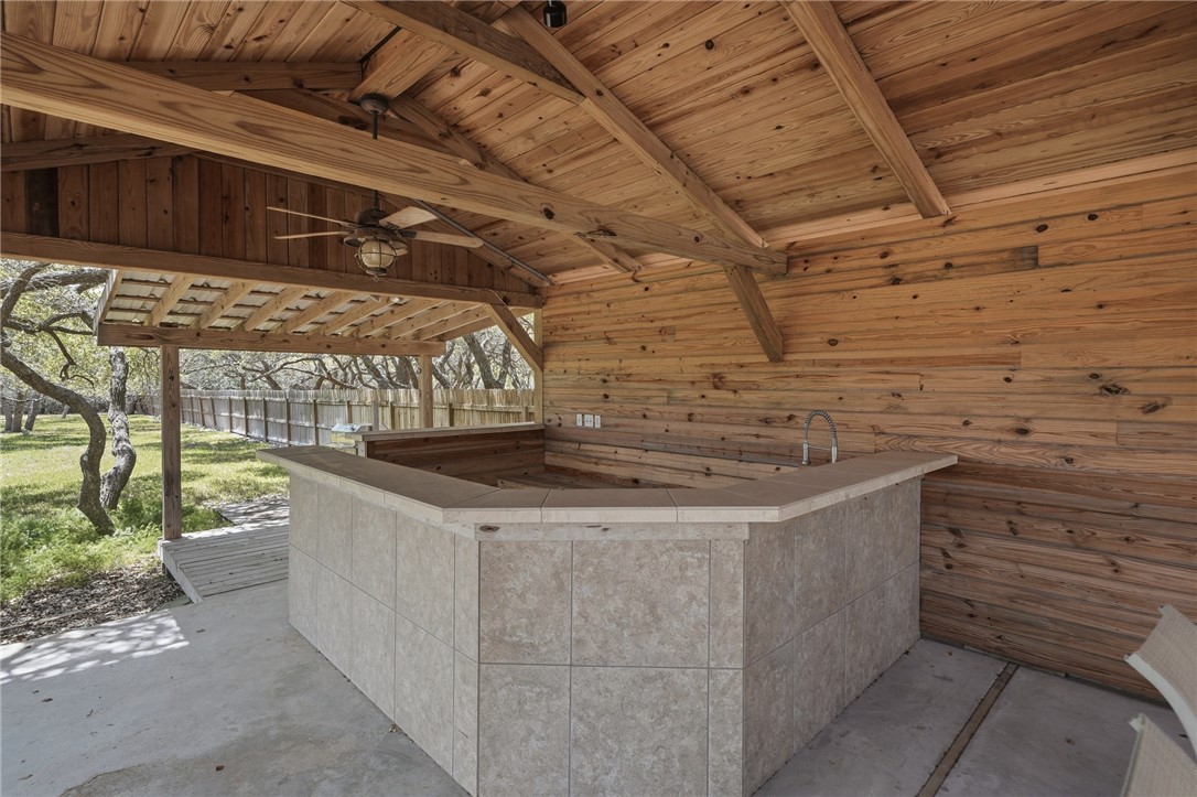 1663 Mooney Lane Ingleside, TX 78362 - Photo 28 of 35 Outdoor Kitchen