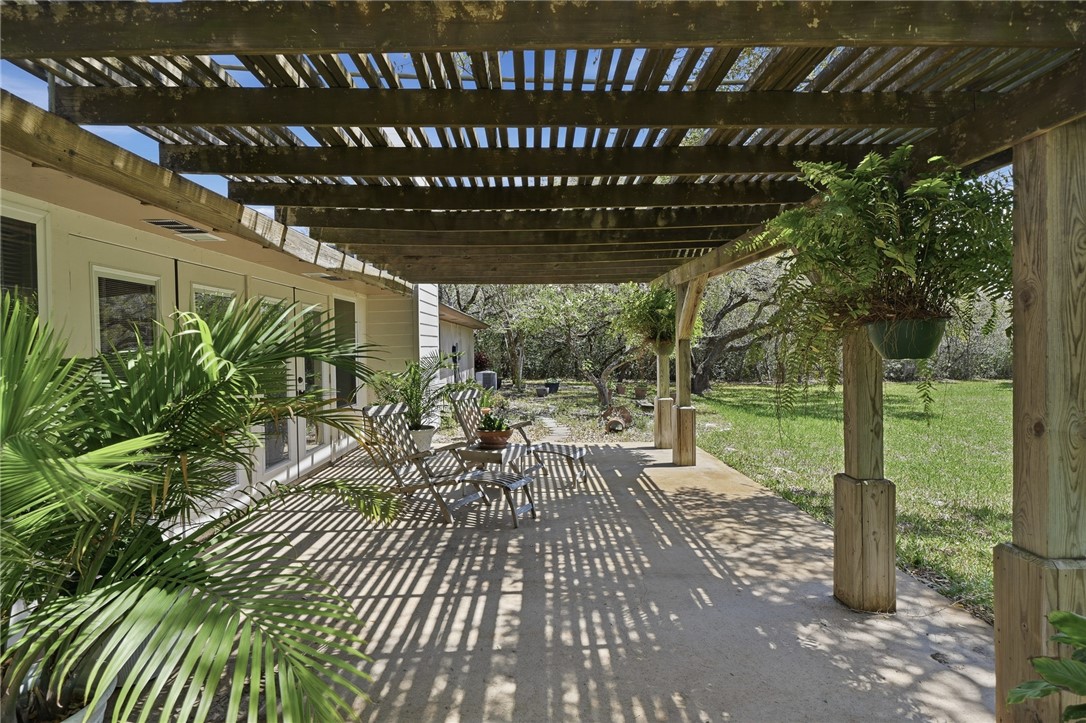 1663 Mooney Lane Ingleside, TX 78362 - Photo 31 of 35 Rear Patio