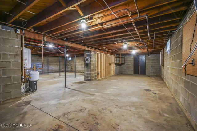 a view of a yard and deck in the house