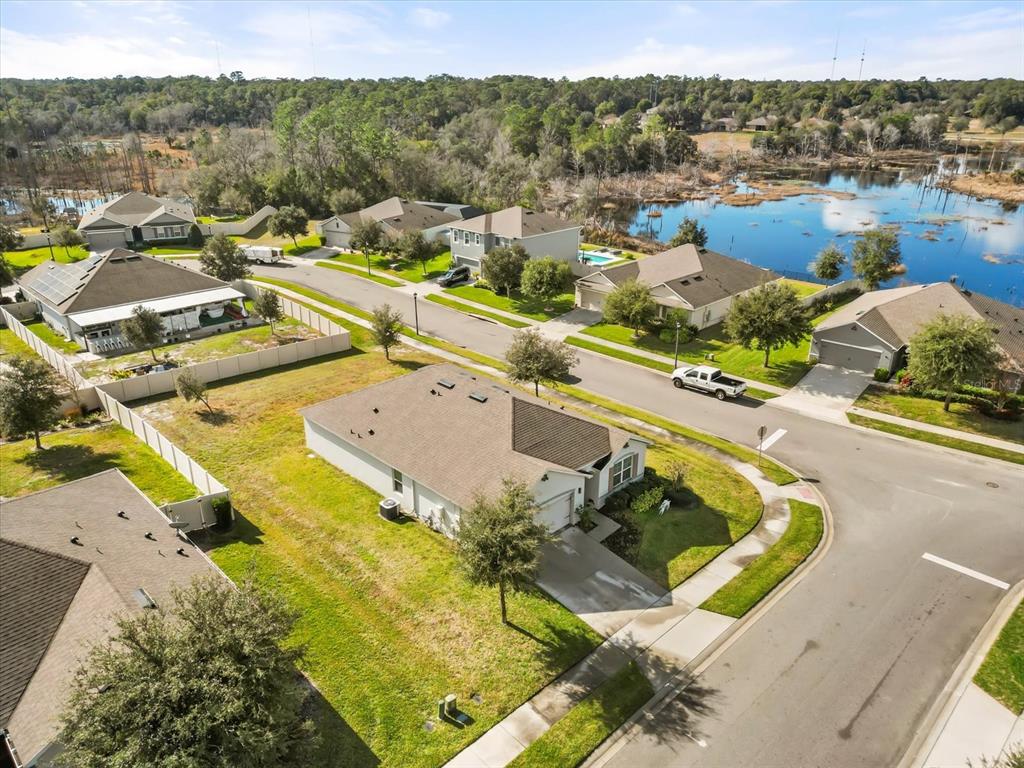 201 Wood Hollow Road DeLand, FL 32724 - Photo 7 of 32 an aerial view of residential houses with outdoor space