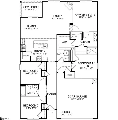 $305,900 | 311 Addalynn Lane, Anderson, SC 29621