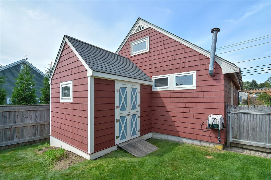 245 Purgatory Road Middletown, RI 02842 - Photo 27 of 29 Detached shed and garage/workshop