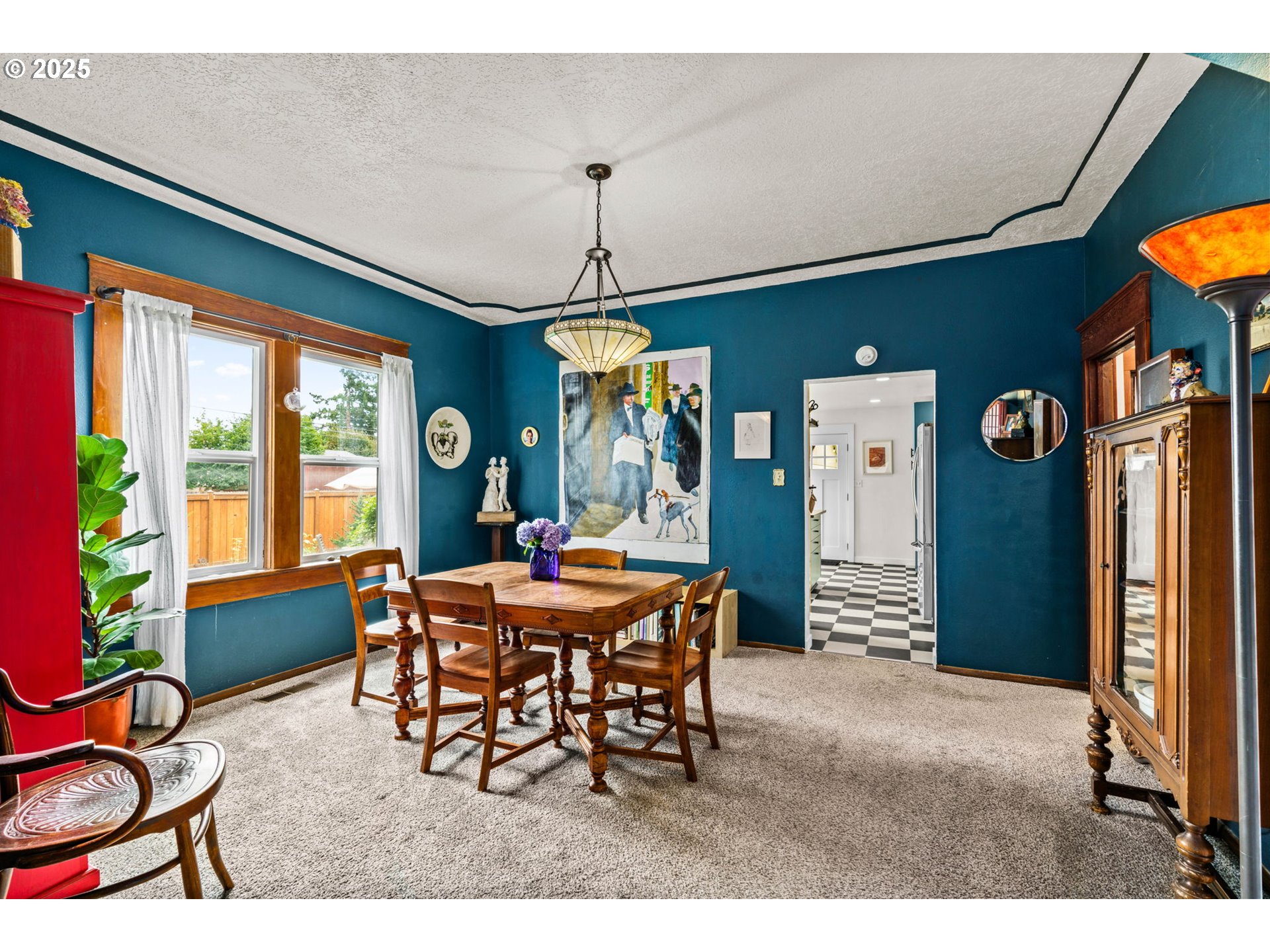 409 North 8th Street Cottage Grove, OR 97424 - Photo 9 of 48 a view of a dining room with furniture window and outside view