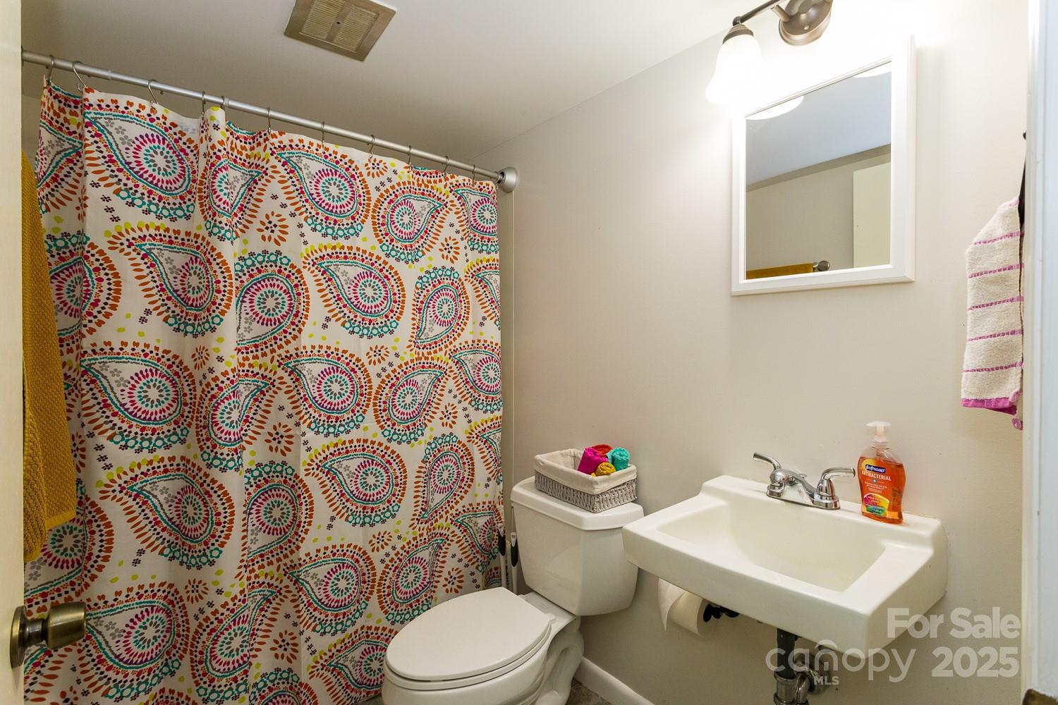 87 Pershing Road Asheville, NC 28805 - Photo 28 of 48 a bathroom with a sink and a toilet