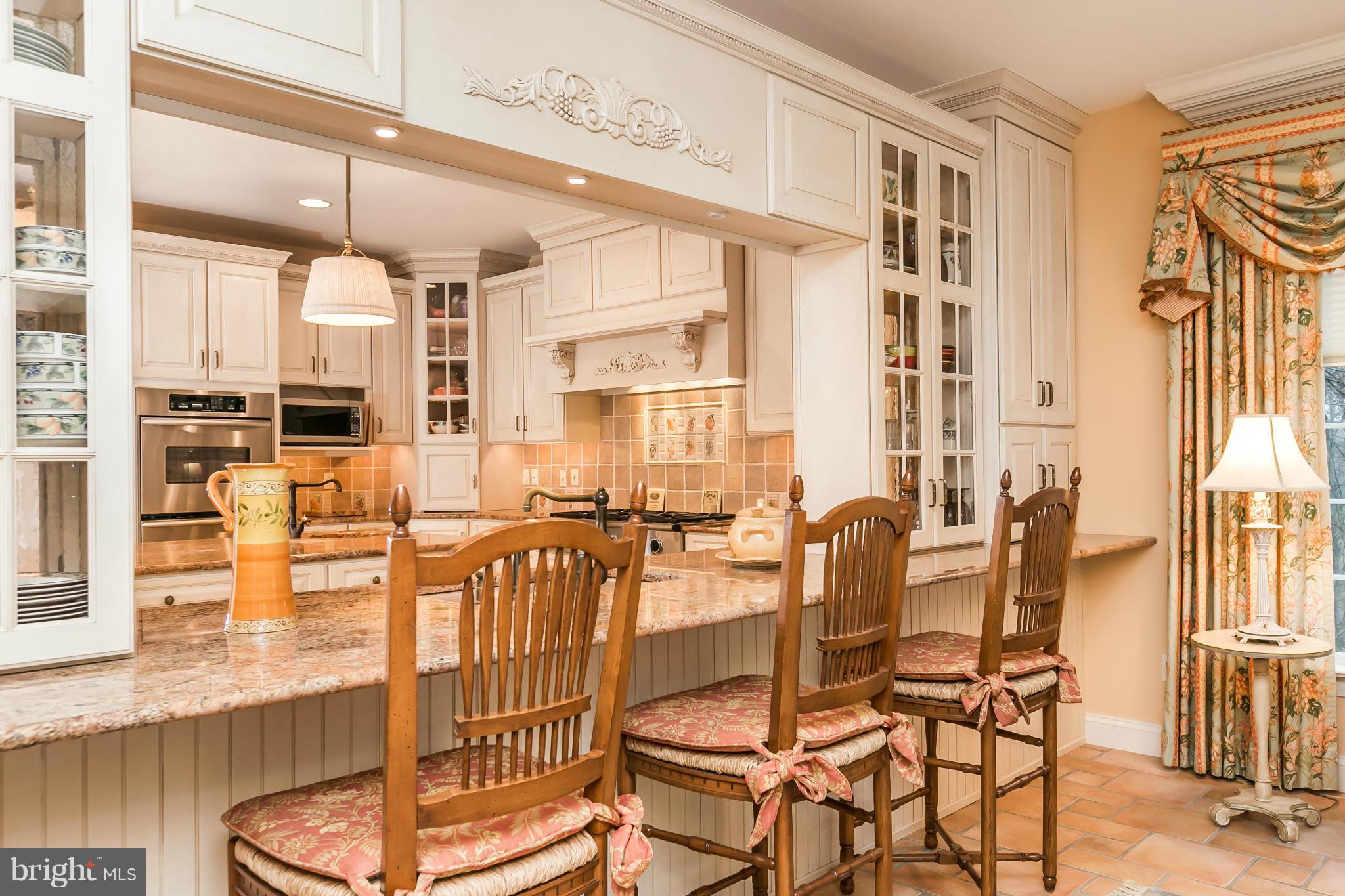 109 Graystone Farm Road Parkton, MD 21120 - Photo 10 of 30 Breakfast Bar from Kitchen to Breakfast Room