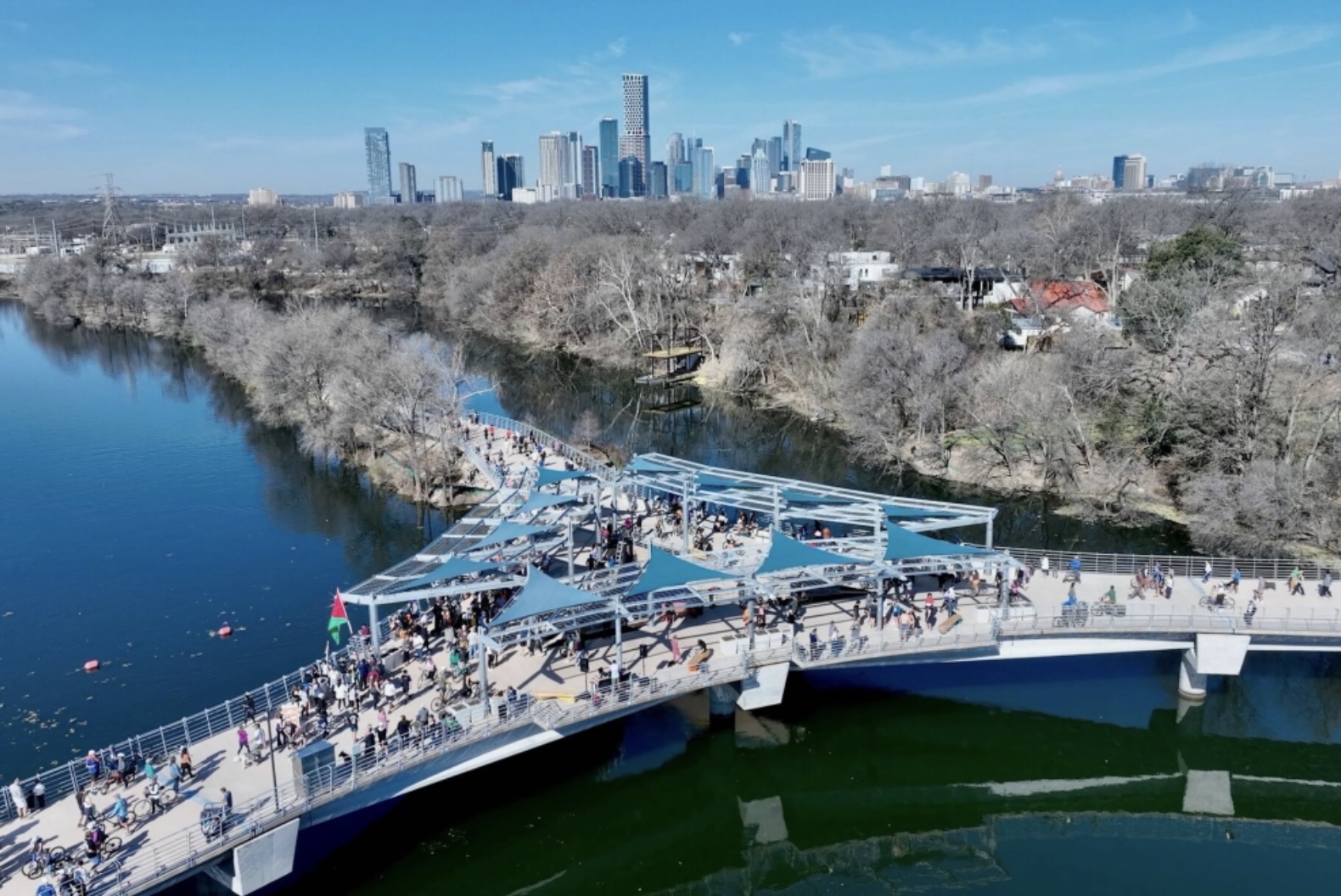 1910 Holly Street Austin, TX 78702 - Photo 28 of 28 The newly opened Wishbone Bridge connects East Austin to the full hike and bike trail