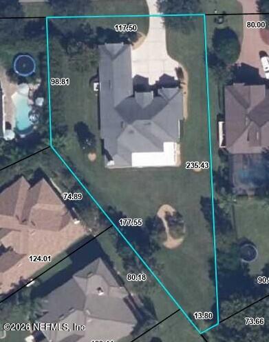 1933 Summit Ridge Road Fleming Island, FL 32003 - Photo 39 of 59 Parcel with dimensions