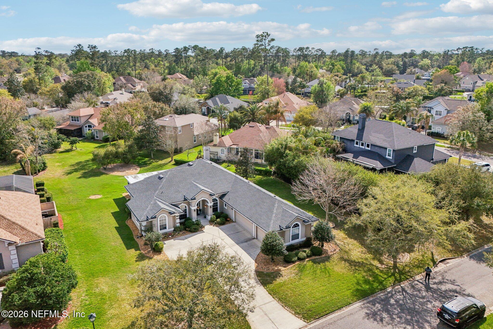 1933 Summit Ridge Road Fleming Island, FL 32003 - Photo 48 of 59 an aerial view of multiple house