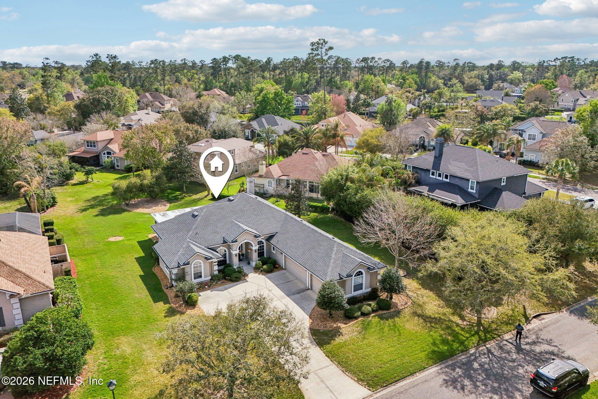 1933 Summit Ridge Road Fleming Island, FL 32003 - Photo 49 of 59 an aerial view of multiple house