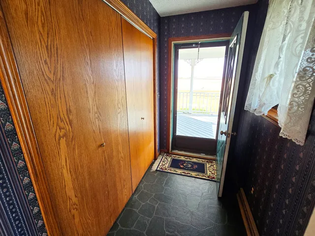 a view of front door