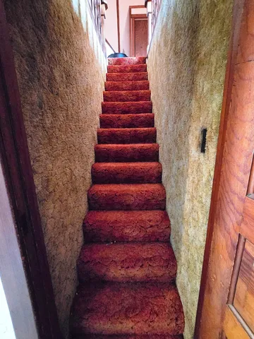 a view of a yard with an outdoor space