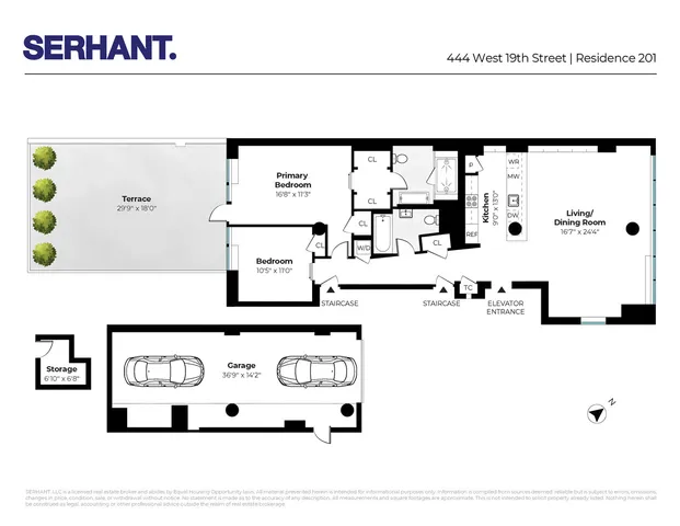 a car parked in front of building