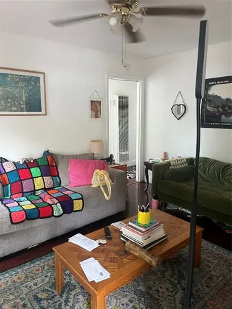 a view of a patio door