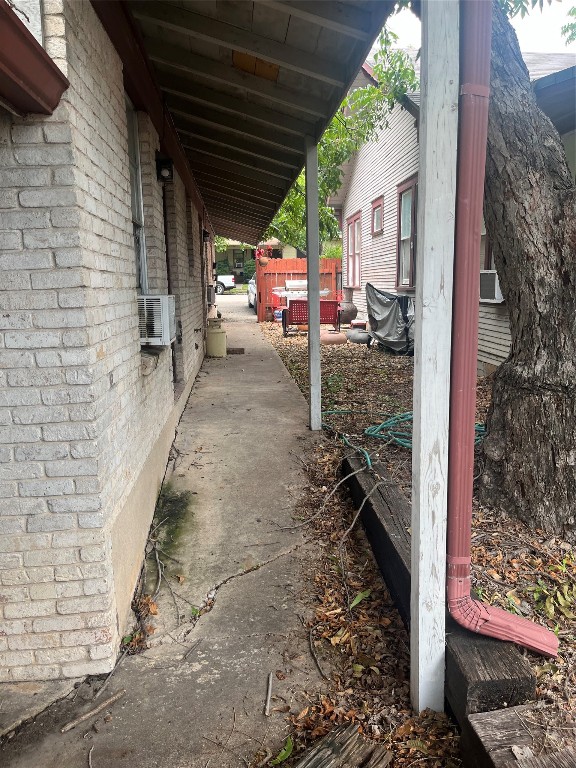4627 Depew Avenue Austin, TX 78751 - Photo 25 of 30 a view of a patio door