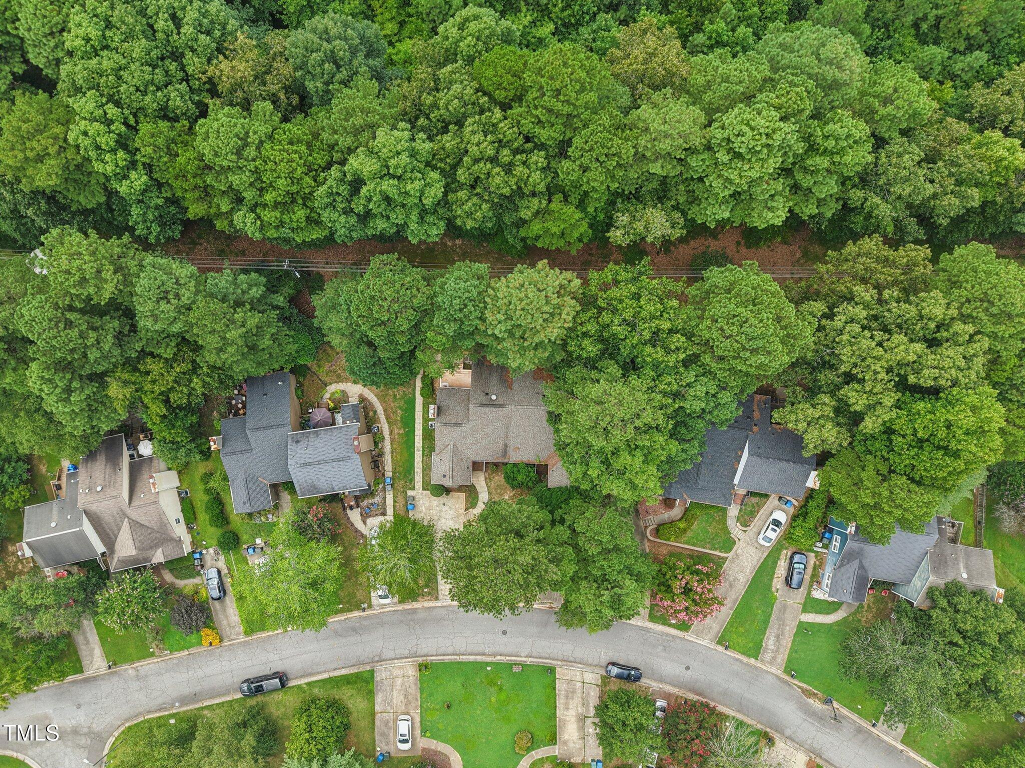 3534 Rawdon Drive Durham, NC 27713 - Photo 40 of 43 an aerial view of a house