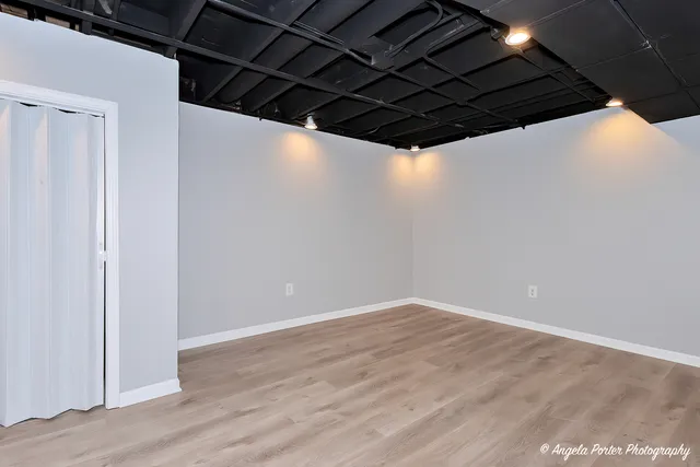 a view of empty room