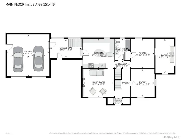 a picture of a floor plan
