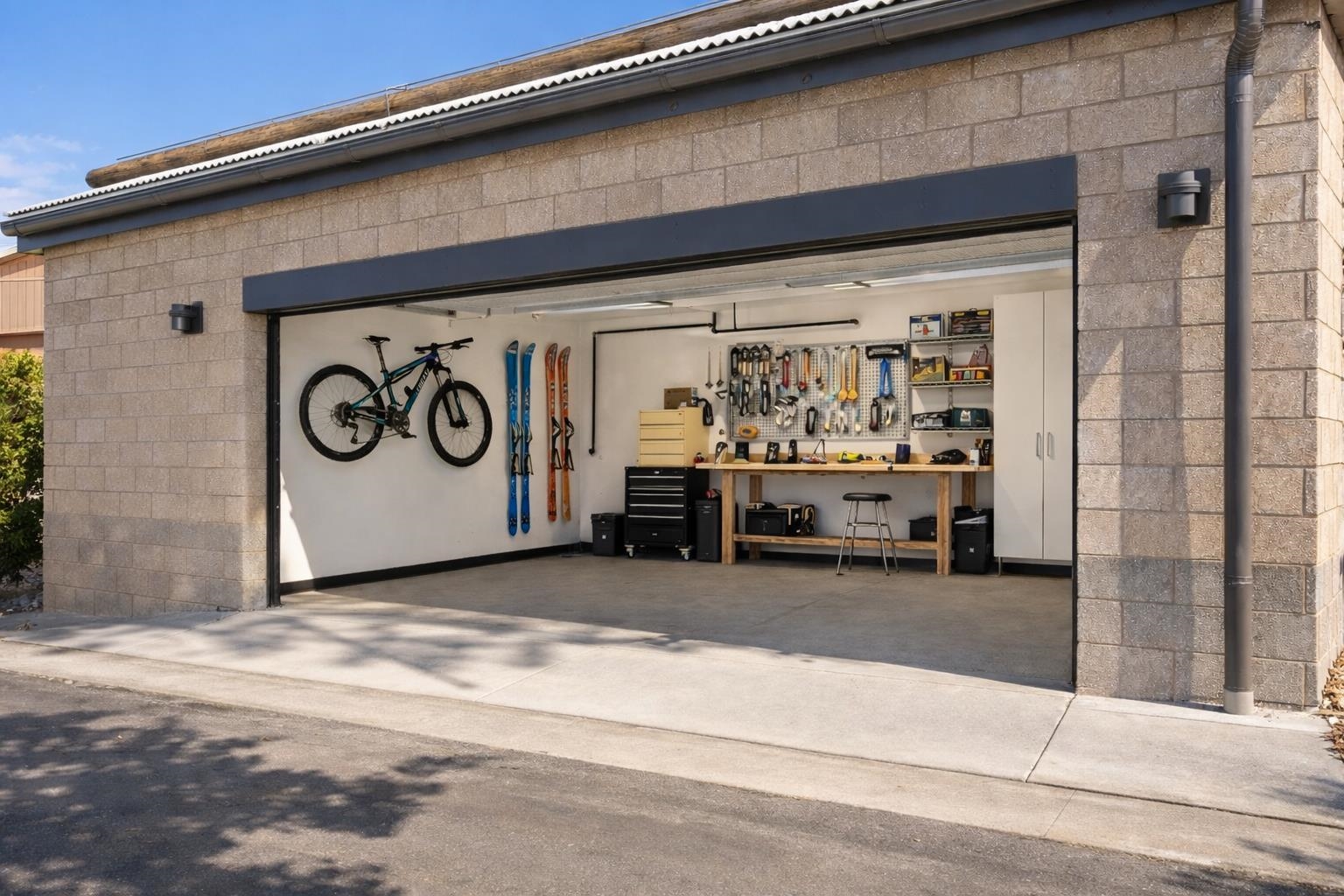 185 North Lena Street, Unit CONDO E Ridgway, CO 81432 - Photo 16 of 17 a view of a car garage