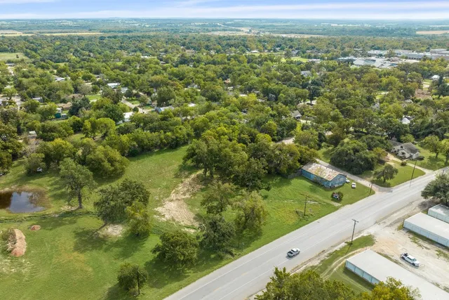 a view of a lake from a window