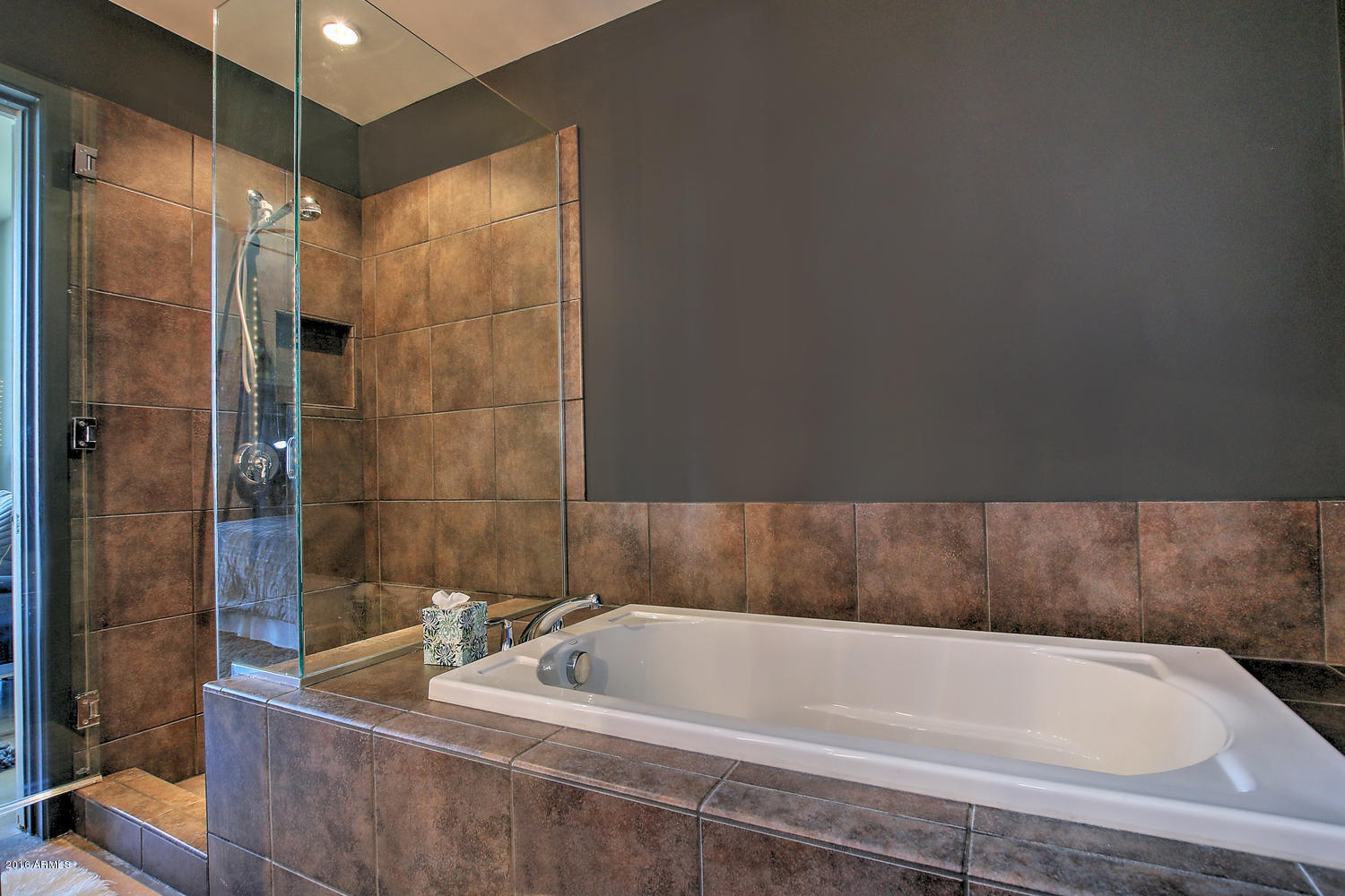 208 West Portland Street, Unit 460 Phoenix, AZ 85003 - Photo 23 of 37 a bathroom with a bathtub and shower