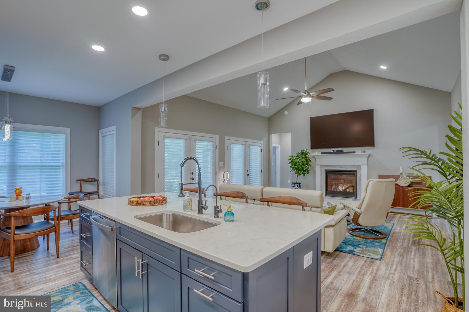 4 Rivers End Drive Seaford, DE 19973 - Photo 13 of 38 a kitchen with a sink appliances and a living room