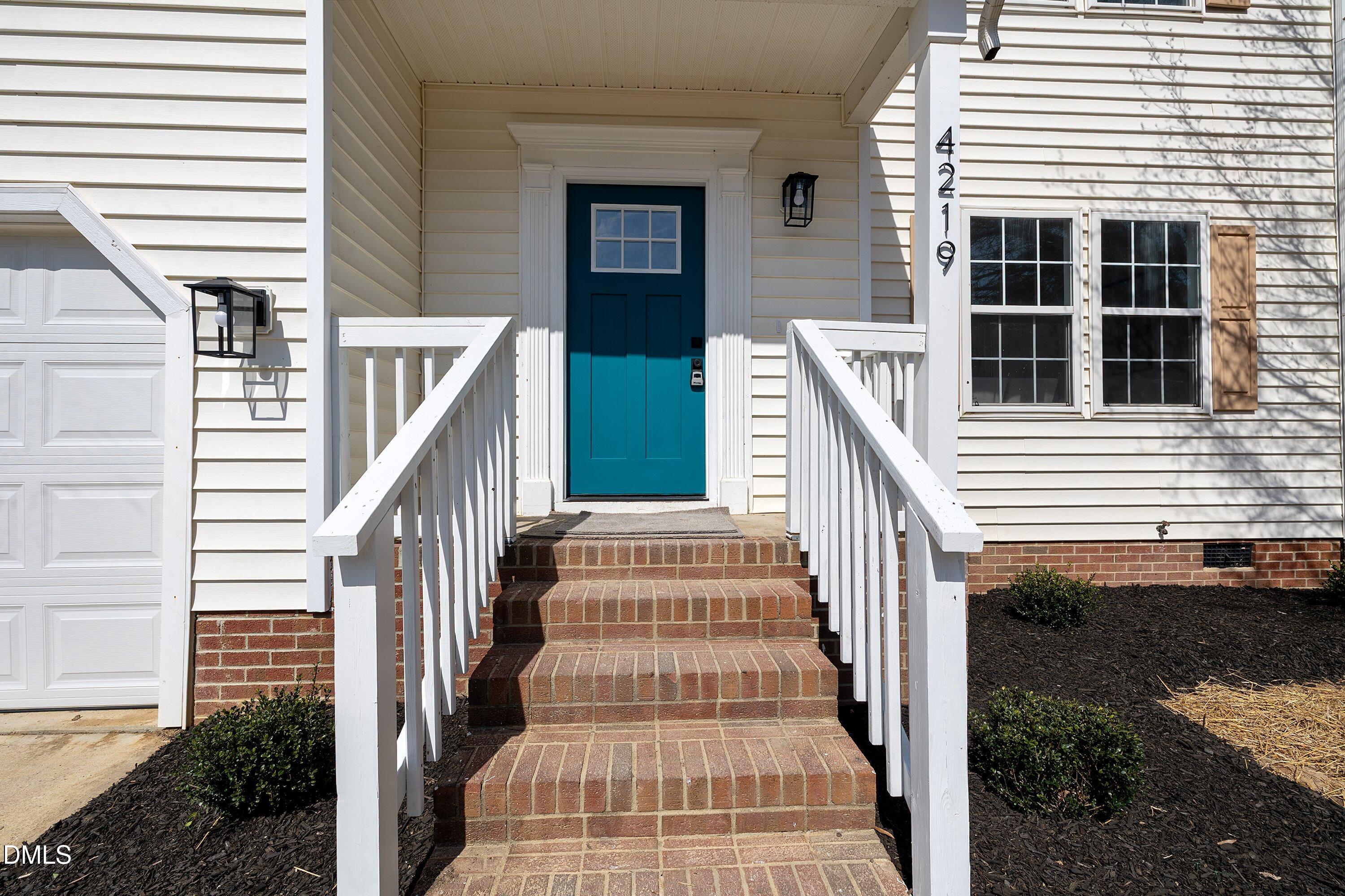 4219 Mantua Way Raleigh, NC 27604 - Photo 40 of 44 a view of a balcony with staircase