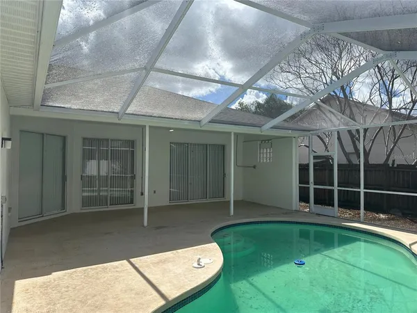 a backyard of house with green space