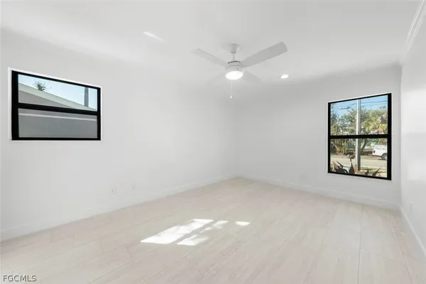 wooden floor in an empty room