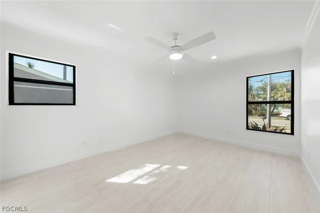 wooden floor in an empty room
