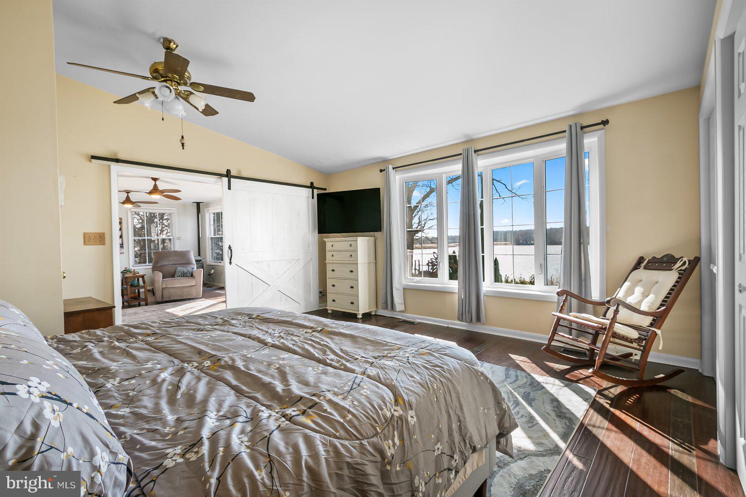 5907 Loreley Beach Road White Marsh, MD 21162 - Photo 39 of 60 Primary bedroom w/ water views