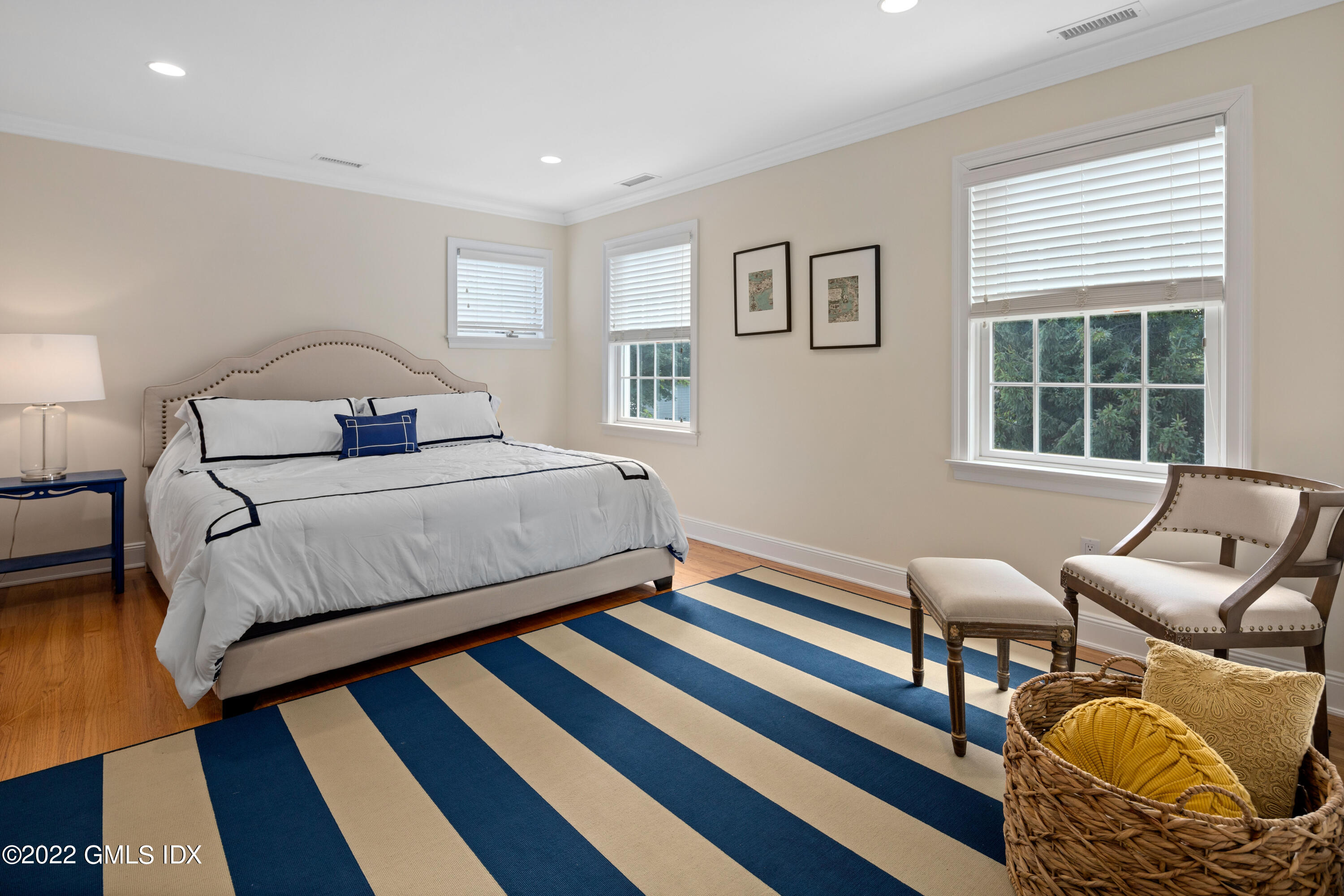 34 Windy Knolls, Unit B Greenwich, CT 06831 - Photo 24 of 37 a bedroom with furniture and a window