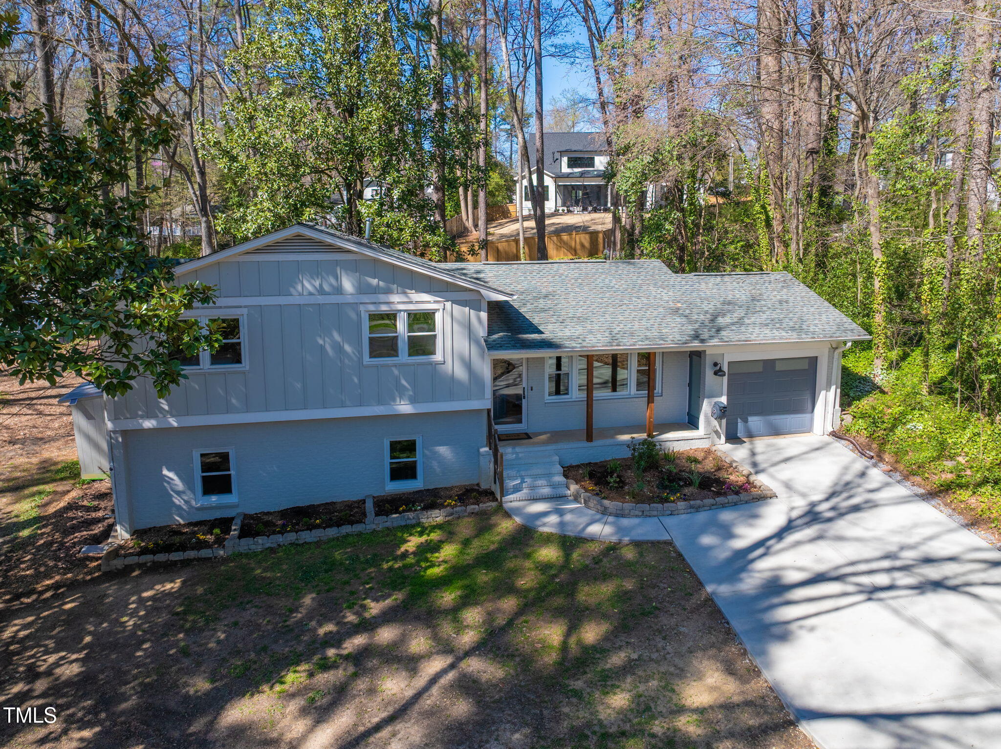 409 Dartmouth Road Raleigh, NC 27609 - Photo 49 of 59 a aerial view of a house