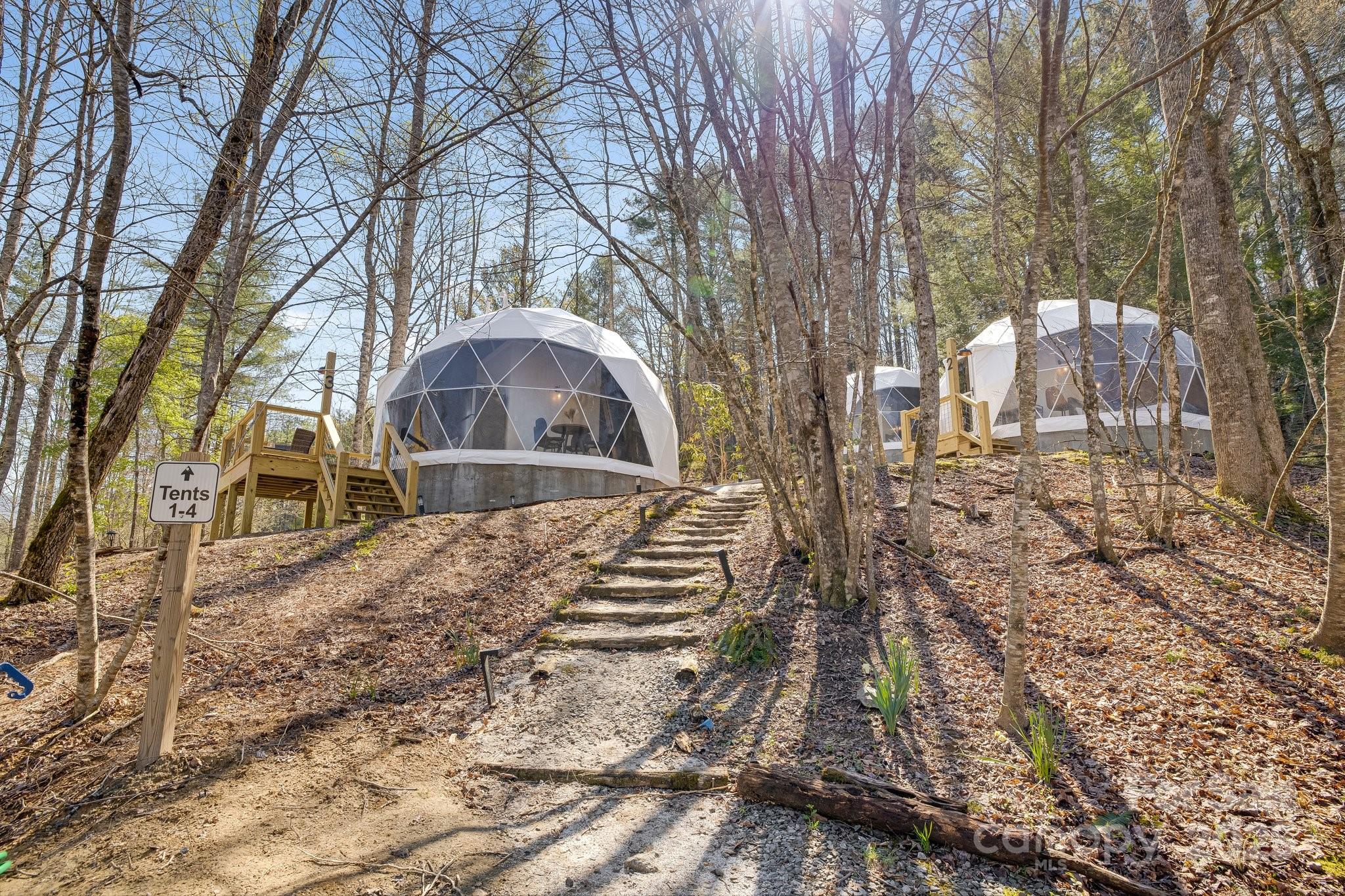 186 L Meece Road Rosman, NC 28772 - Photo 38 of 45 a front view of a house with a yard