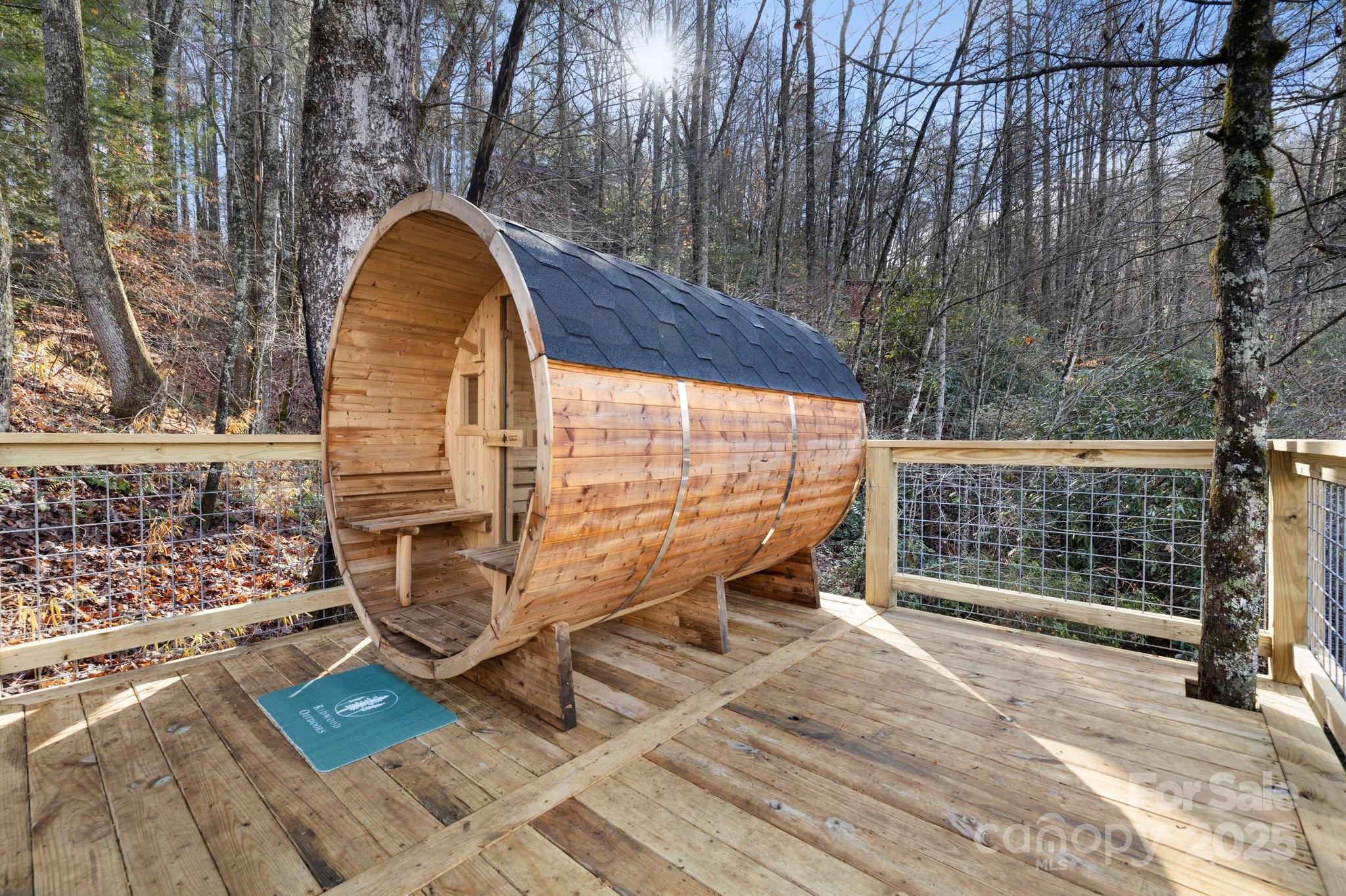 186 L Meece Road Rosman, NC 28772 - Photo 42 of 45 a view of outdoor space with seating area