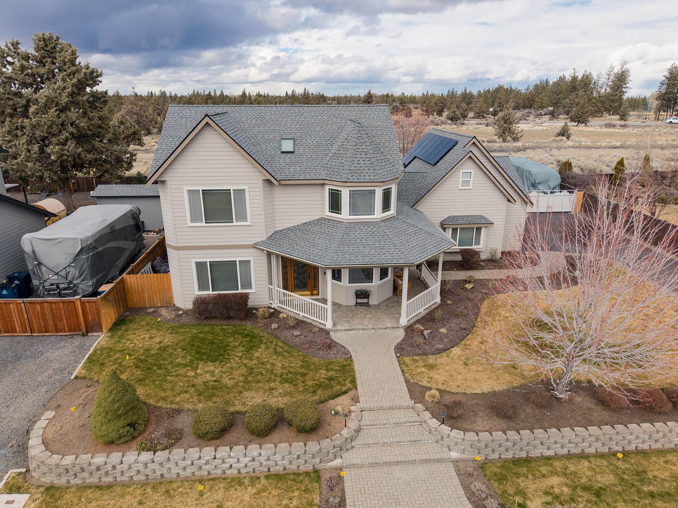 3343 Northeast Stonebrook Loop Bend, OR 97701 - Photo 1 of 58 3343 NE Stone Brook Loop aerial_0202